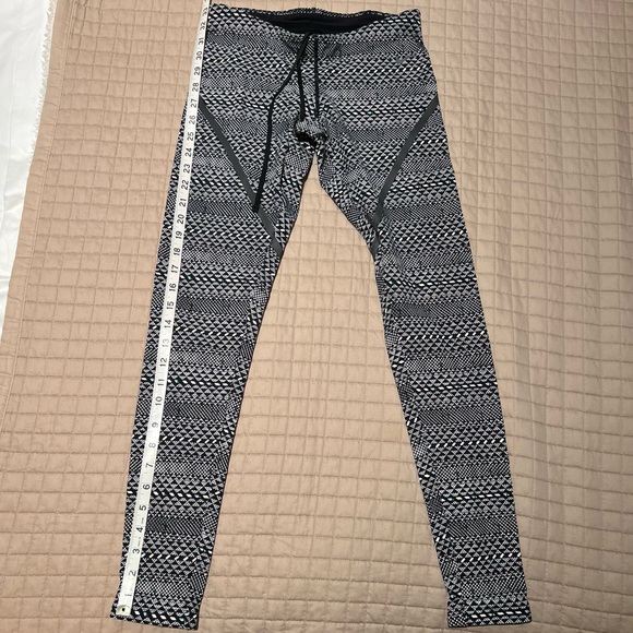 Nike | EUC! Epic *LUX* Tights Dri-Fit Running Reflective Long Leggings Geometric - Picture 3 of 15